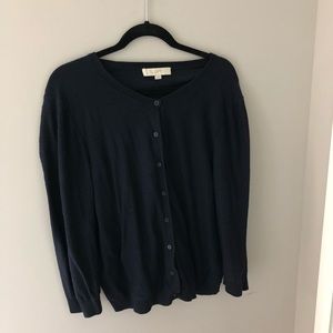 Ann Taylor LOFT Cardigan - Navy (XL)